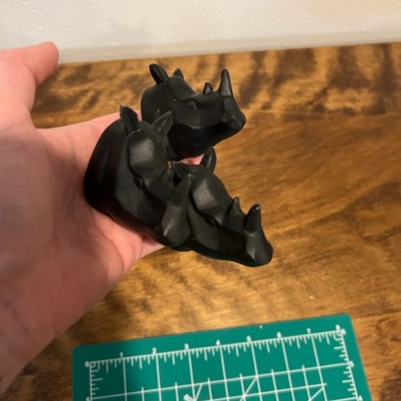 3 Rhino knobs drawer pulls knobs Bin Y - Picture 6 of 7